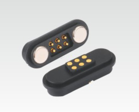 6pin 2x3 double row magnetic connector